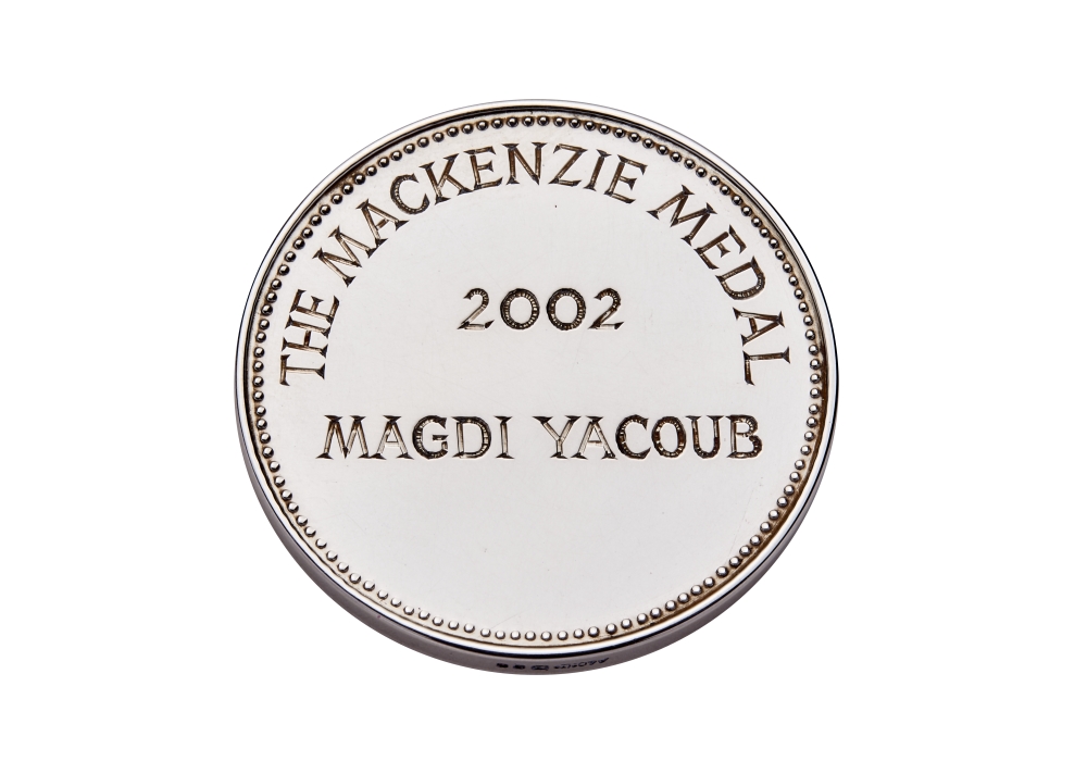 The Mackenzie Medal, Sir Magdi Yacoub, 2002